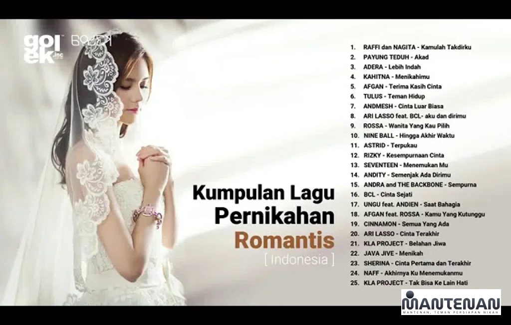 lagu untuk acara pernikahan